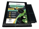 Agrotkanina 70g 0,8x10m UV 3%. Agrowłóknina czarna na chwasty. Linarem SiatkiSieci.