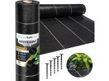 Agrotkanina 135g 0,8x100m czarna Premium - mata ściółkująca na chwasty UV 3%