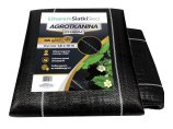 Agrotkanina 135g 1,6x10m Premium. Czarna agrowłóknina ogrodowa z filtrem UV 3%. Linarem SiatkiSieci