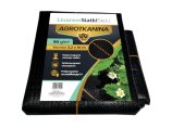 Agrotkanina 90g 3,2x10m czarna. Agrowłóknina na chwasty. Filtr UV 3%. Linarem SiatkiSieci