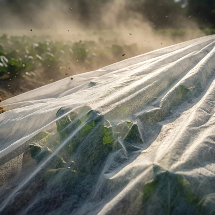 Agrowłóknina biała 1,6x50 zimowa 70g gruba otulina okryciowa Supreme.