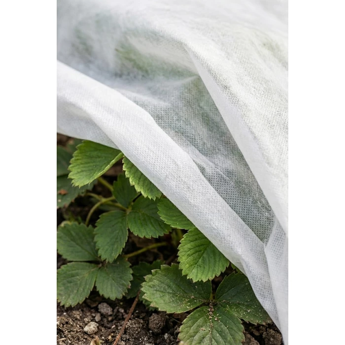 Agrowłóknina biała 1,6x50m zimowa wiosenna 50g gruba otulina okryciowa Premium.