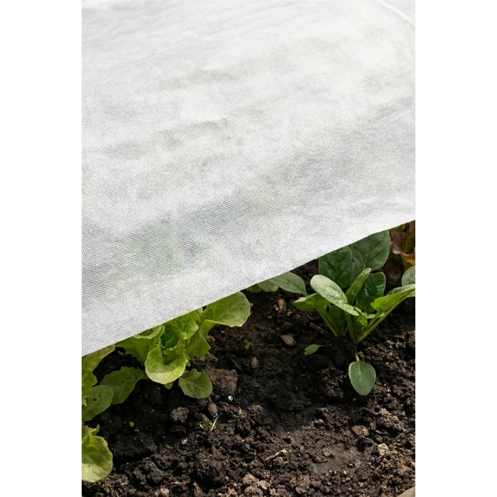 Agrowłóknina biała 1,6x50m zimowa wiosenna 50g gruba otulina okryciowa Premium.