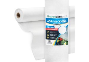 Agrowłóknina biała 3,2x50 zimowa 70g gruba otulina okryciowa Supreme.