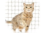Gęsta siatka ochronna dla kota na balkon i okna na wymiar Oczka 28x28mm