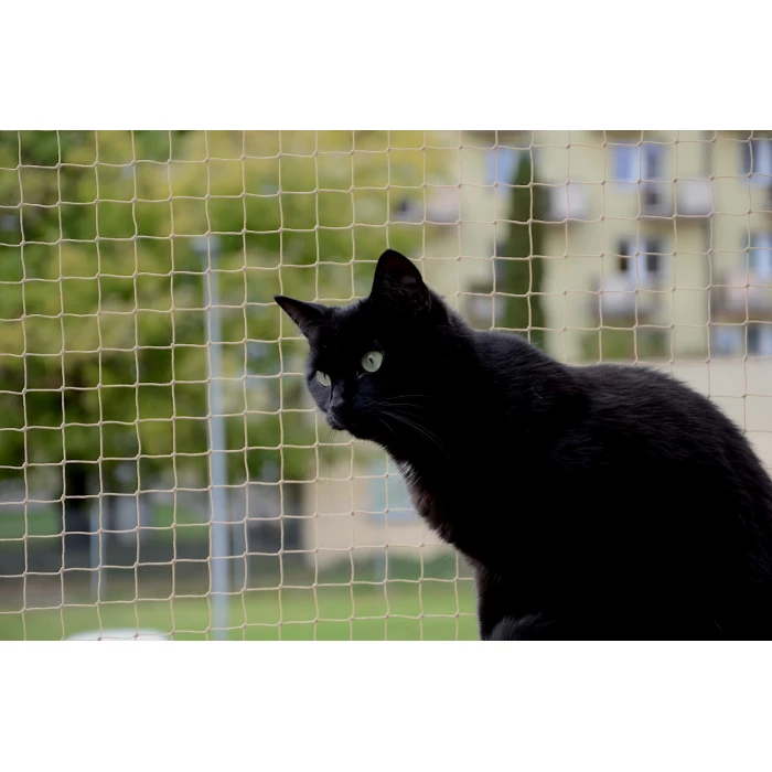 Siatka ochronna na balkon dla kota oczko 50x50mm Siatka przeciw ptakom 8 m x 3 m