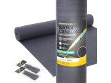Siatka cieniująca 90% 1,2x50m. Gramatura 140g/m2. Grafitowa. Osłona na ogrodzenie z filtrem UV. Linarem SiatkiSieci. 