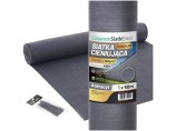 Siatka cieniująca 90% 1x50m. Gramatura 140g/m2. Grafitowa. Osłona na ogrodzenie z filtrem UV. Linarem SiatkiSieci. 