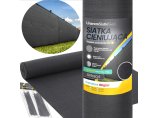 Siatka cieniująca 95% 1,5x50m. Antracyt (grafit). Gramatura 180g/m2. Siatka maskująca \'Premium\' z filtrem UV. Linarem SiatkiSieci. 