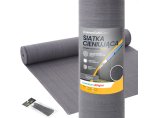 Siatka cieniująca 95% 2m x 25m. Gramatura 200g/m2.  Szara siatka maskująca na ogrodzenie z filtrem UV. Linarem SiatkiSieci. 