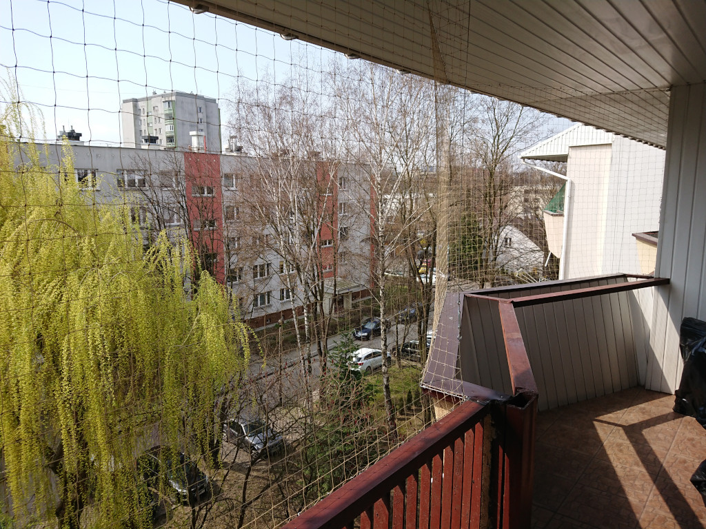 Siatka ochronna na balkon na ptaki gołębie oczko 50mm