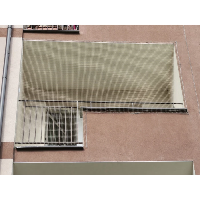 Siatka przeciw gołębiom na balkon 50 mm Arkusz 10 m x 10 m (100 m2)