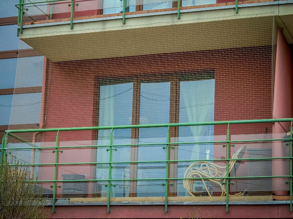 Siatka na gołębie i ptaki oczko 19 mm Na balkon Ochrona budynków