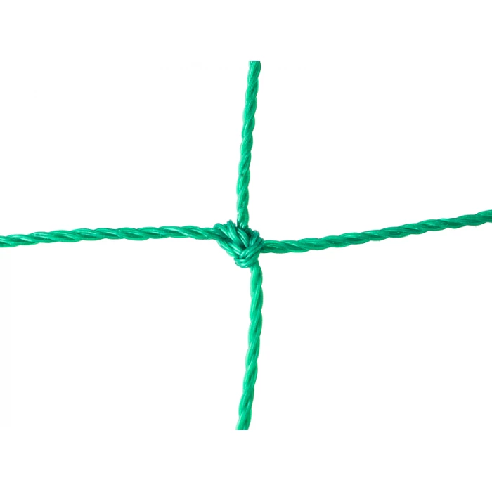 Zielona siatka na woliery wolierowa polietylenowa. Oczka kwadratowe 25 x 25 mm.