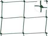 Siatka na piłkochwyty. Piłkochwyt polietylenowy oko 100mm x 100mm splotka fi 3mm. 