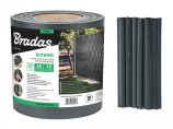 Taśma Osłona Ogrodzeniowa Do Paneli BRADAS Standard 450g/m2 Antracyt 19cm x 35m .