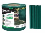 Taśma Osłona Ogrodzeniowa Do Paneli BRADAS Standard 450g/m2 Zielona 19cm x 35m .