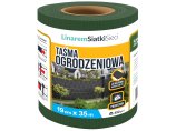 Taśma ogrodzeniowa zielona 19x35m Linarem . Osłona na ogrodzenia panelowe RAL 6005.