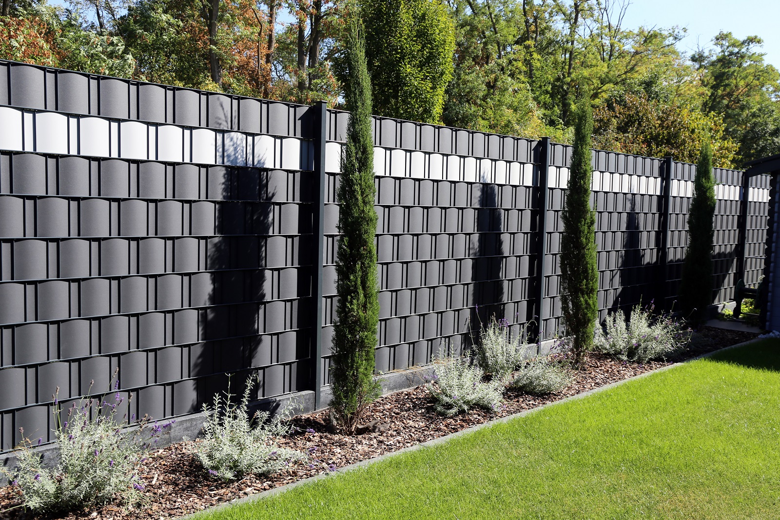taśma ogrodzeniowa Premium na ogrodzenia panelowe panele Linarem Select polipropylen