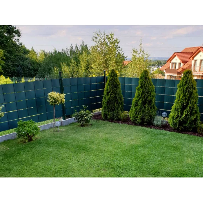 Taśma ogrodzeniowa Premium 1200g od osłony paneli ogrodzenia 19cmx26m. Grubość 1.2mm. Wybór koloru. 