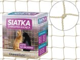 Najgrubsza siatka dla kota 4x2m. Oczko 40mm. Zestaw montażowy.