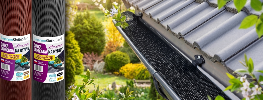 siatki na rynny